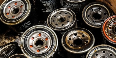 Used oil filters are wasteful